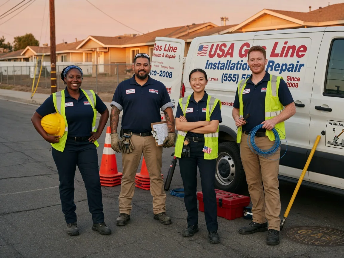 Gas Line Installation company in Crumpton, MD
